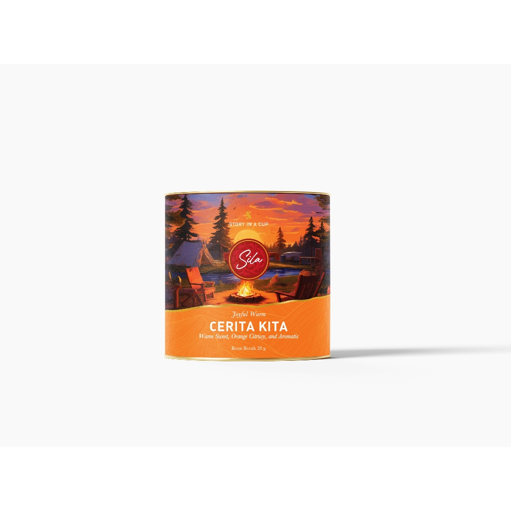 

Sila Artisan Tea - Cerita Kita - Canister Mini - Teh Premium - Black Tea
