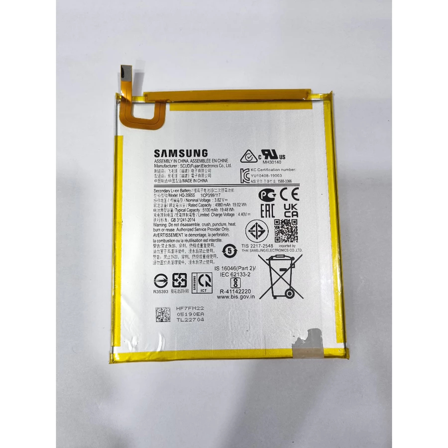 BATERAI SAMSUNG GALAXY TAB A7 LITE - T225 ORIGINAL (2ND) SECOND