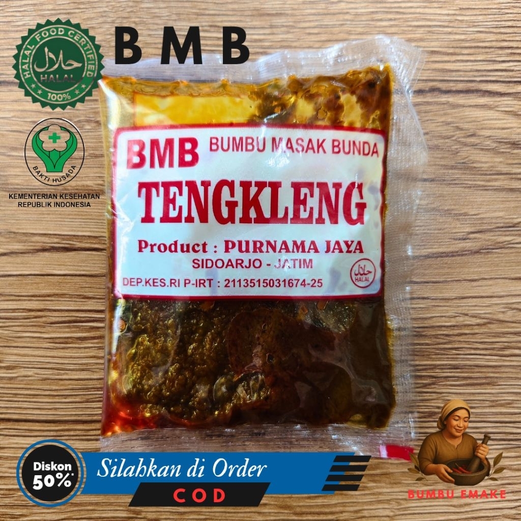 

BMB - Bumbu TENGKLENG - Bumbu Masak Bunda