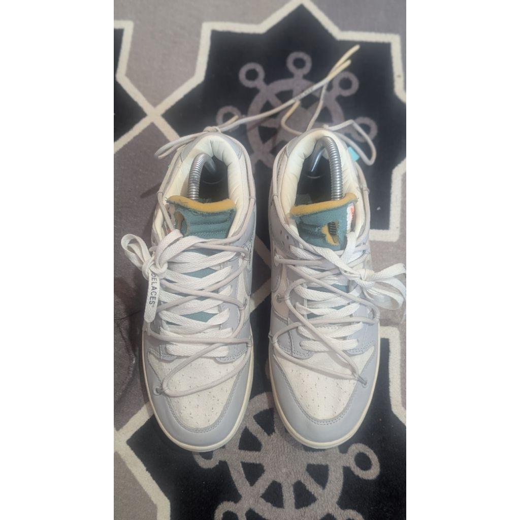 nik3 sb dunk low x off white