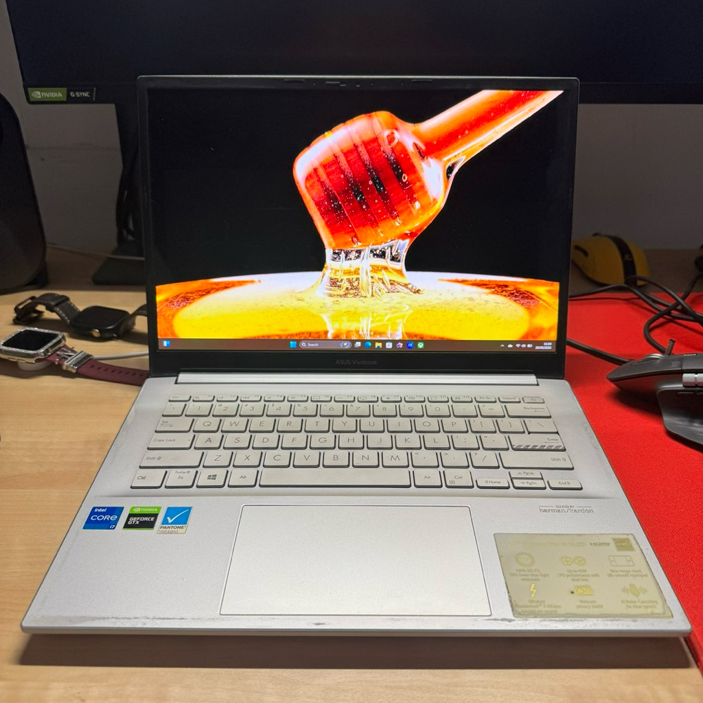 Asus vivobook pro 14 oled 2.8k K3400PH i7-11370h gtx-1650 Max-Q 16/512gb