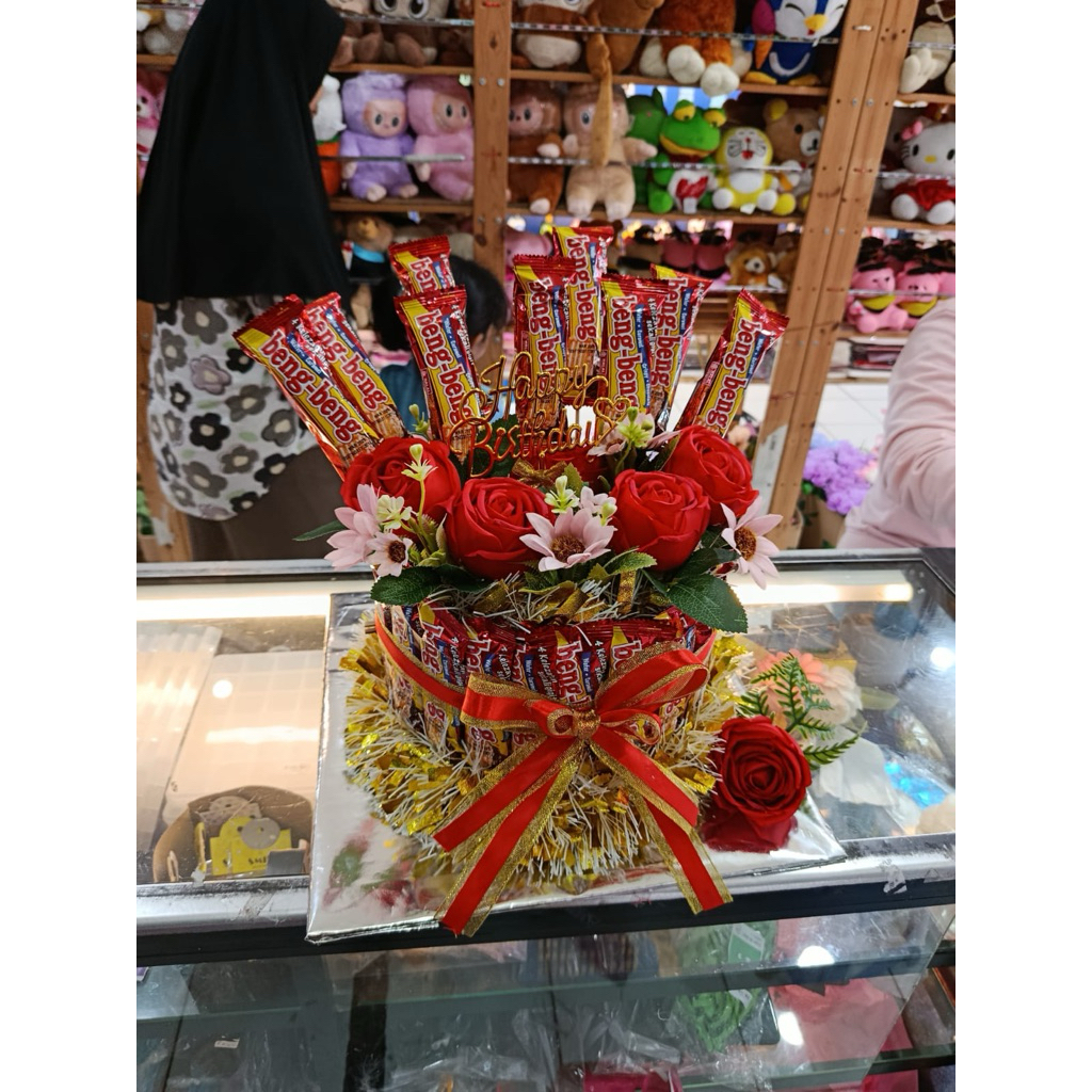 

Snack tower, snack money cake, money cake, cake bengbeng, snack cake