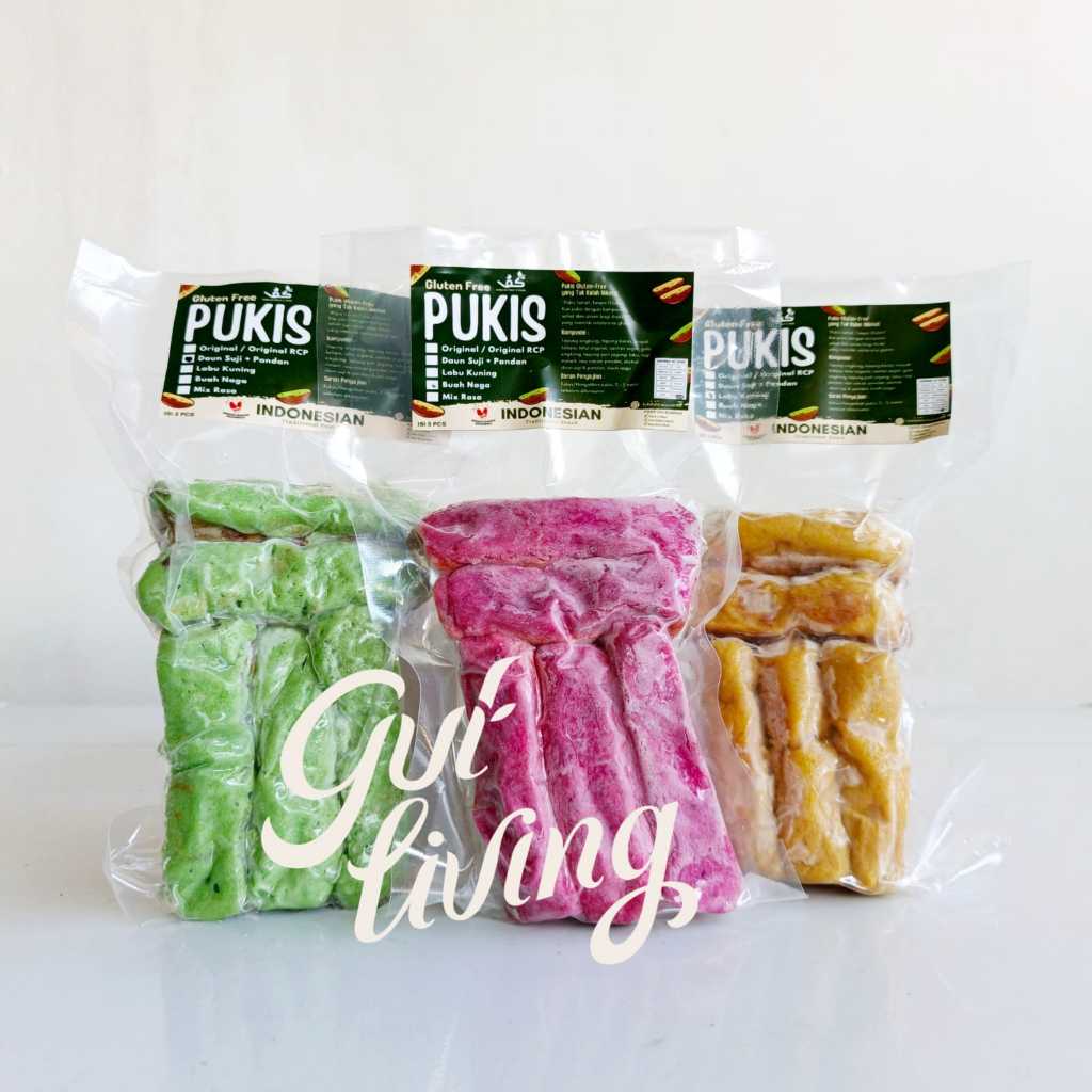 

Pukis Gluten Free Frozen Kabilah Kue Bahan Alami Snack Cemilan Tanpa Zat Aditif