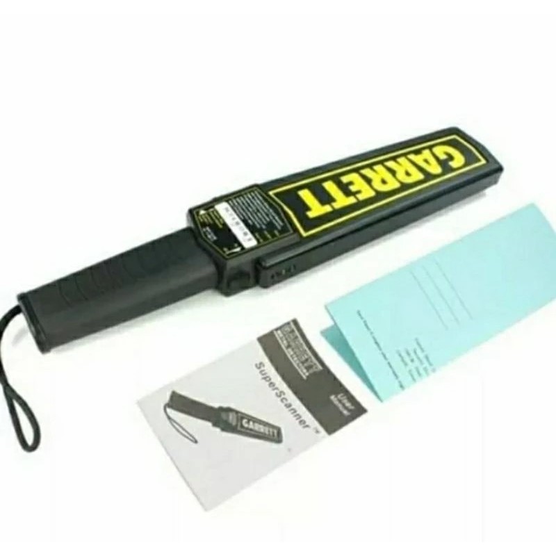 metal detector garet alat pendeteksi logam/tembaga/emas baterai garrett