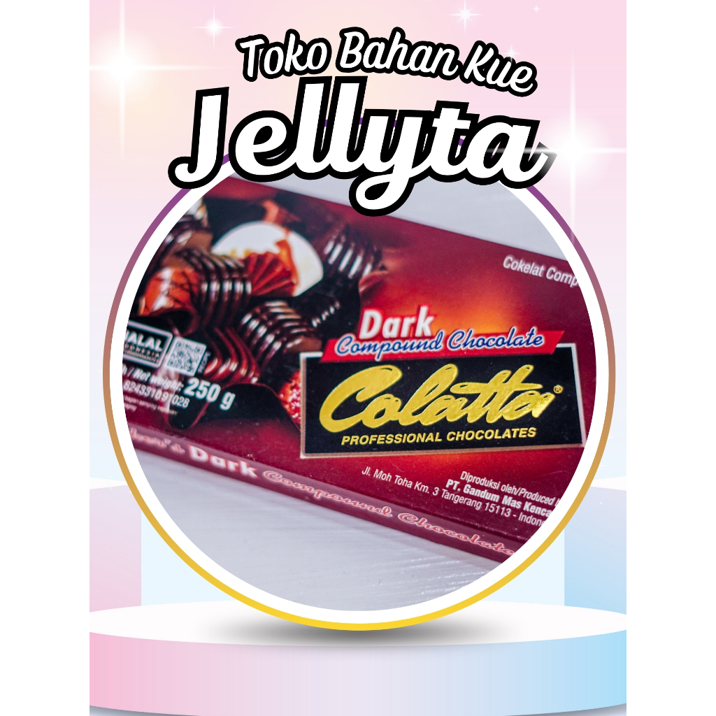

Coklat Batang / Dark Compound Chocolate Colatta | 250gr