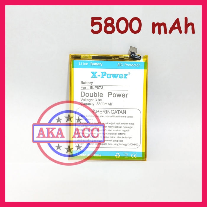 Baterai Oppo A31 CPH2015 BLP673 Batu Batre Tanam Double Power