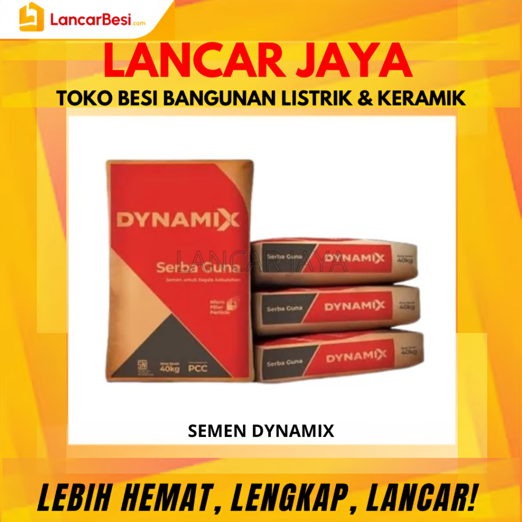 Semen Dynamix 40kg PCC | Semen Serbaguna Hanya Untuk Area Jogja & Sekitarnya