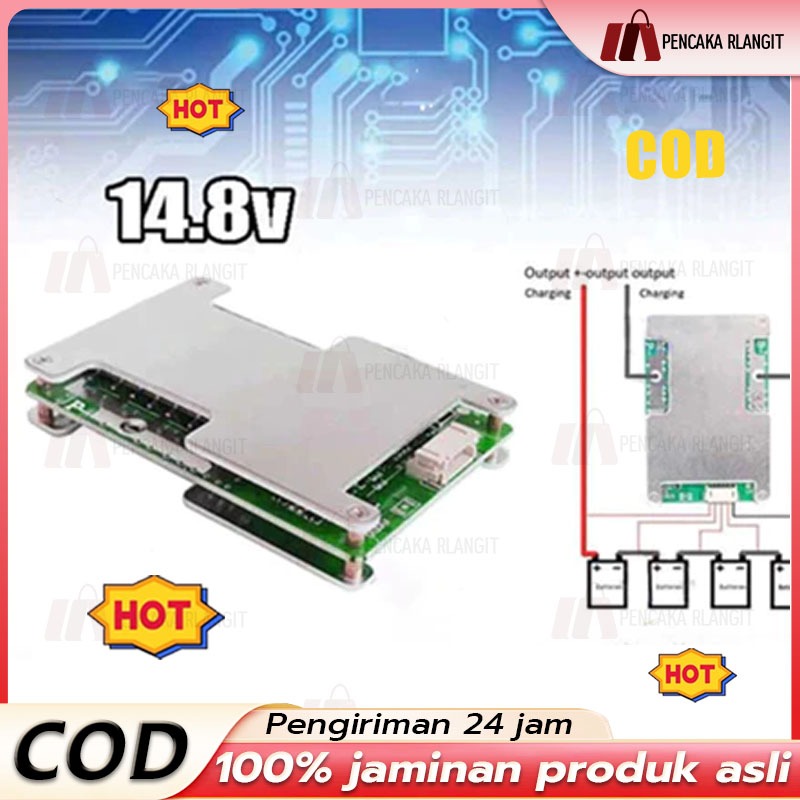 BMS 4S 120A 12V Lifepo4 3.2V Common Port BMS 120A BMS120A