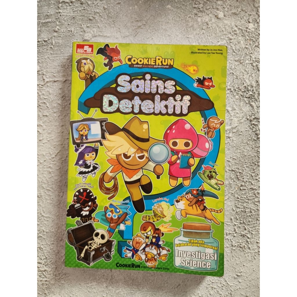 Cookie Run Sains Detektif (preloved)