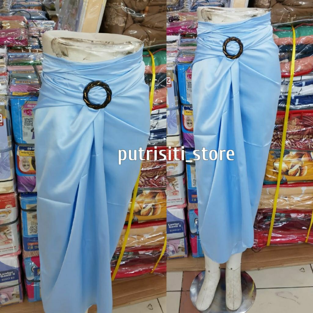 Rok Lilit Elegan - Bahan Satin Roberto Cavalli Premium