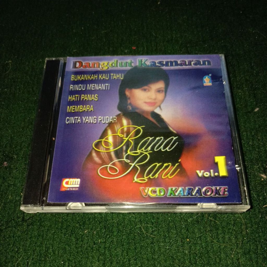 VCD RANA RANI DANGDUT KASMARAN VOL 1 RINDU MENANTI HATI PANAS MEMBARA