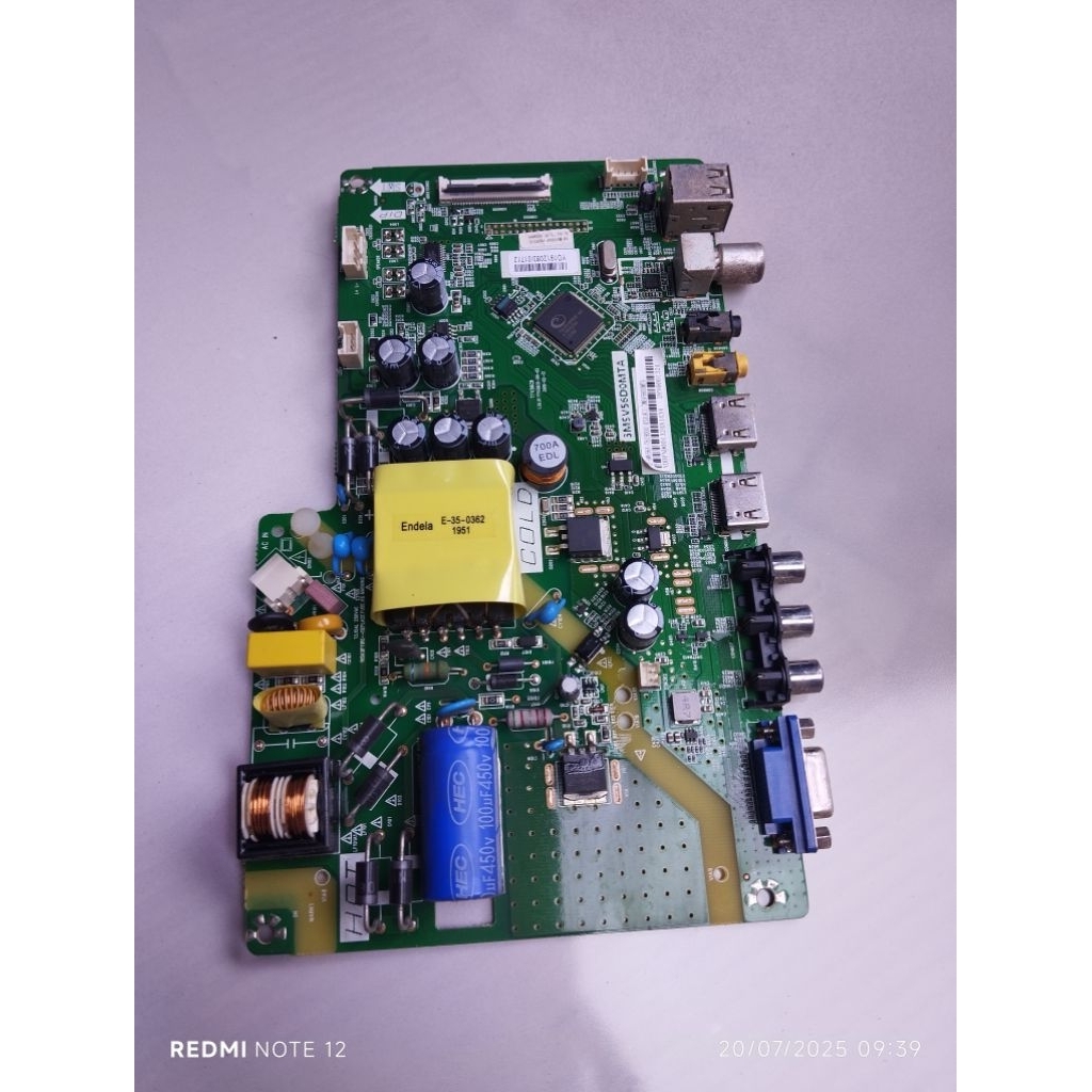 MB mainboard mesin tv led Panasonic TH 43G302 - 43F302  G