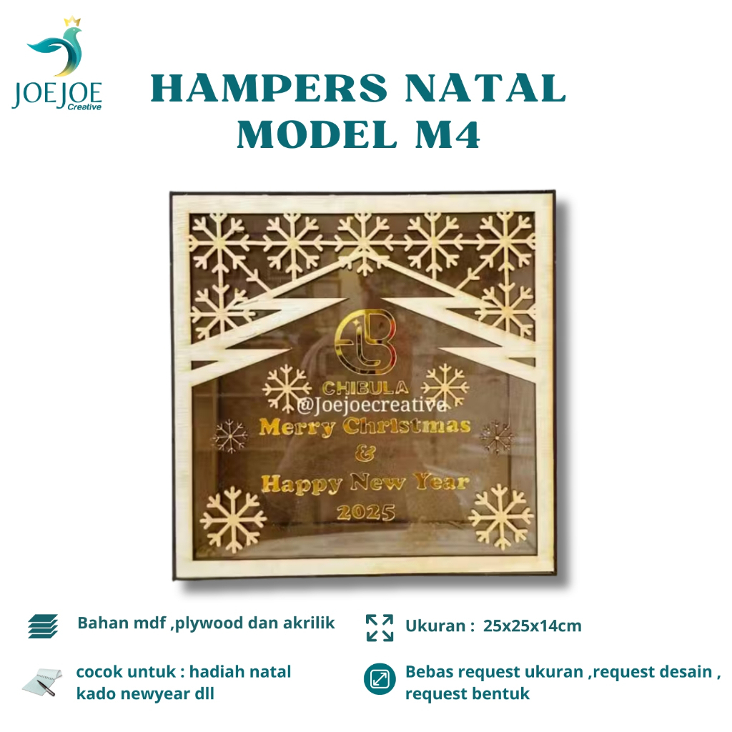 

Hampers Natal Model M4| Hampes kado tahun baru | kado new year kekinian