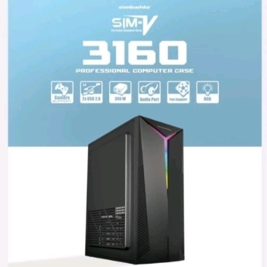 Case Simbada V 3160 380W Power Supply Casing