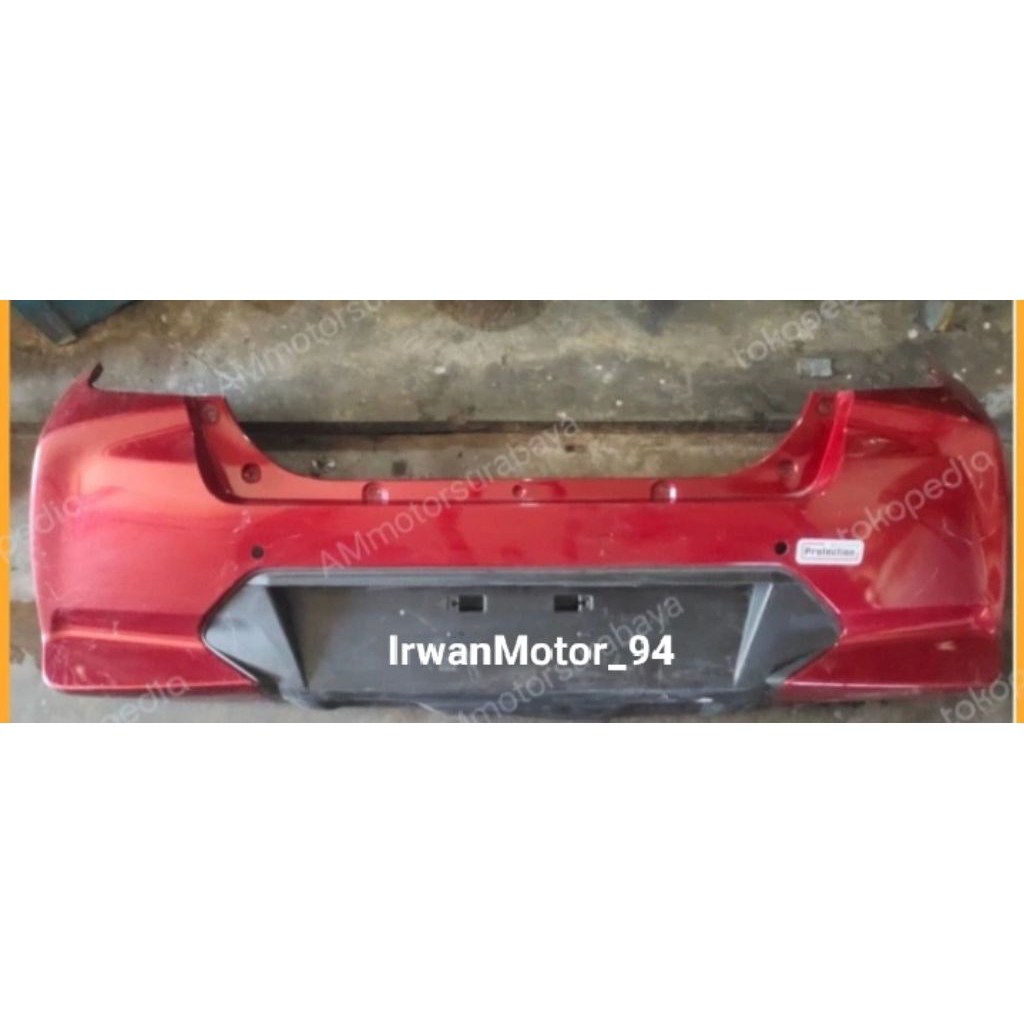 Bumper belakang Toyota Agya Tahun 2023 2024