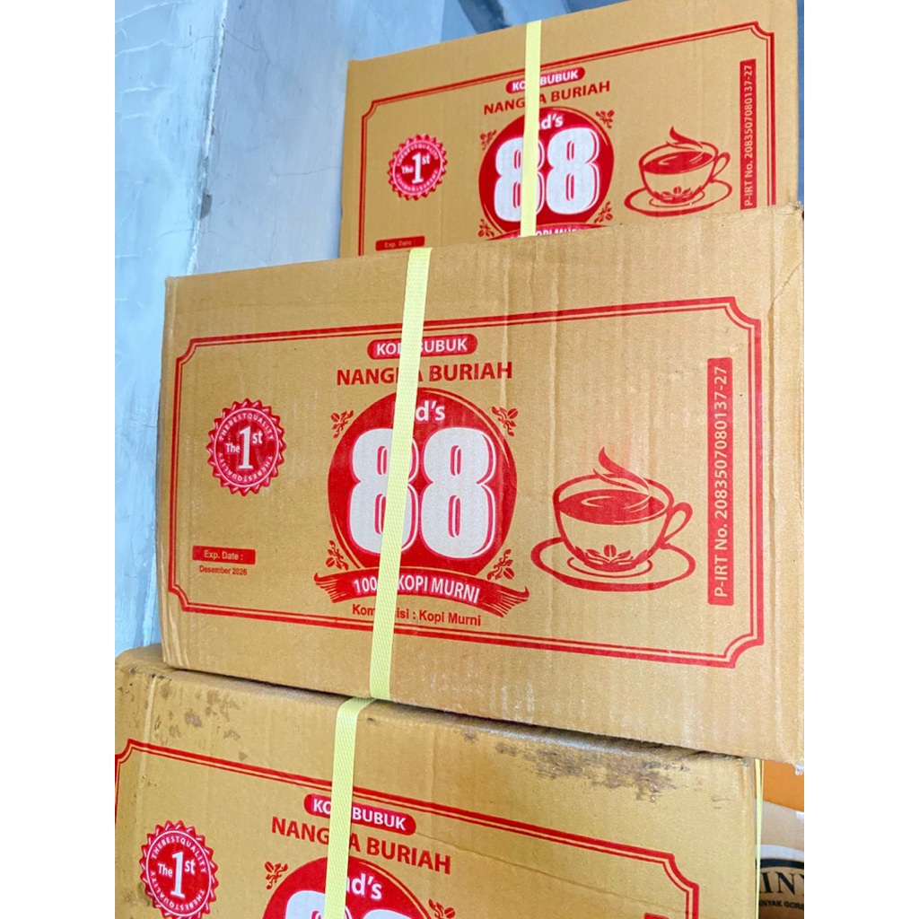 

Kopi Bubuk Nangka Buriah 88 1katon / 20pcs