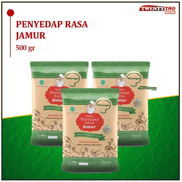 

[doz]|3X Motovegan Penyedap Rasa Jamur 500 gr