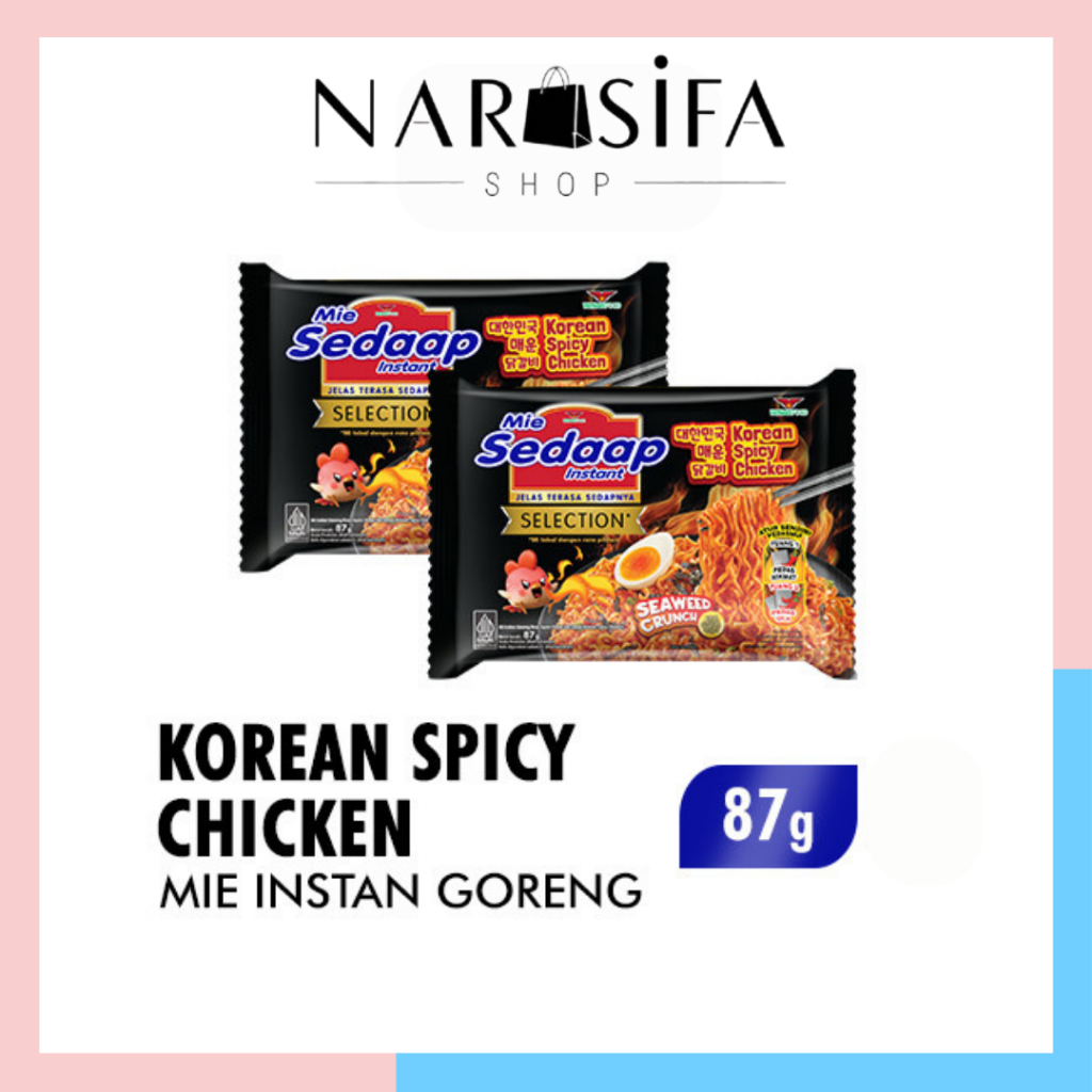 

Mie Sedaap Korean Spicy Chicken