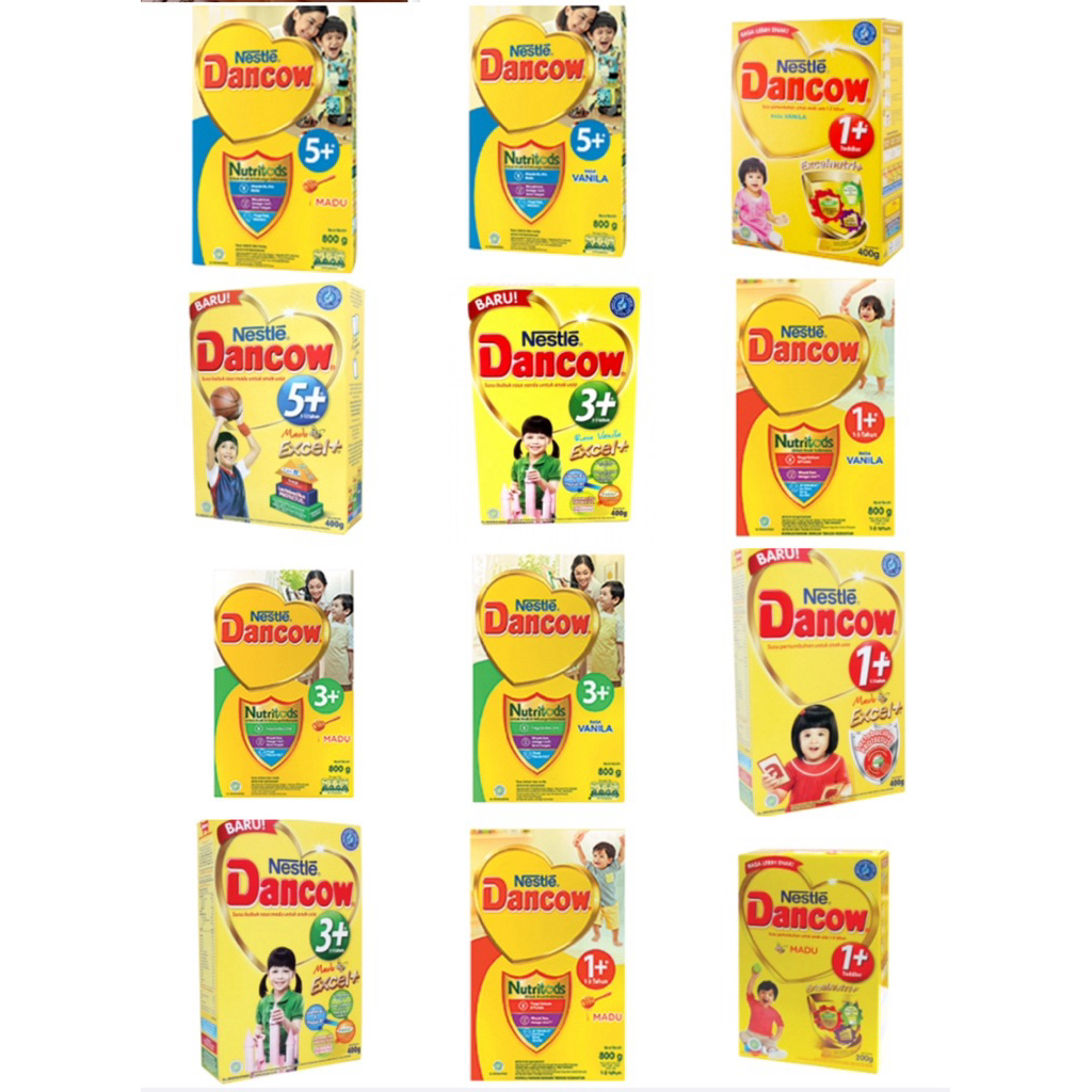 

DANCOW SUSU BUBUK 1+ 3+ 5+ ALL RASA & BERAT.