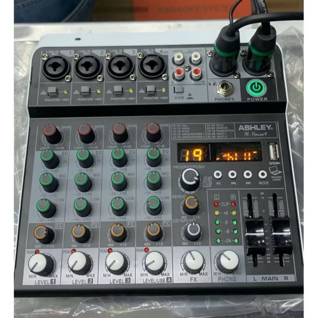 Mixer Ashley 4ch M-House 4 ORIGINAL