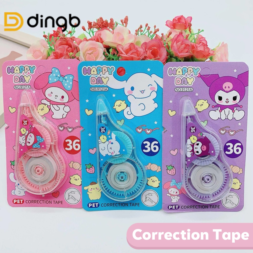 

BOBOMART CORRECTION TAPE CL9121A LABEL GESEK TIPE-X PERLENGKAPAN SEKOLAH TIPE-X PITA MURAH