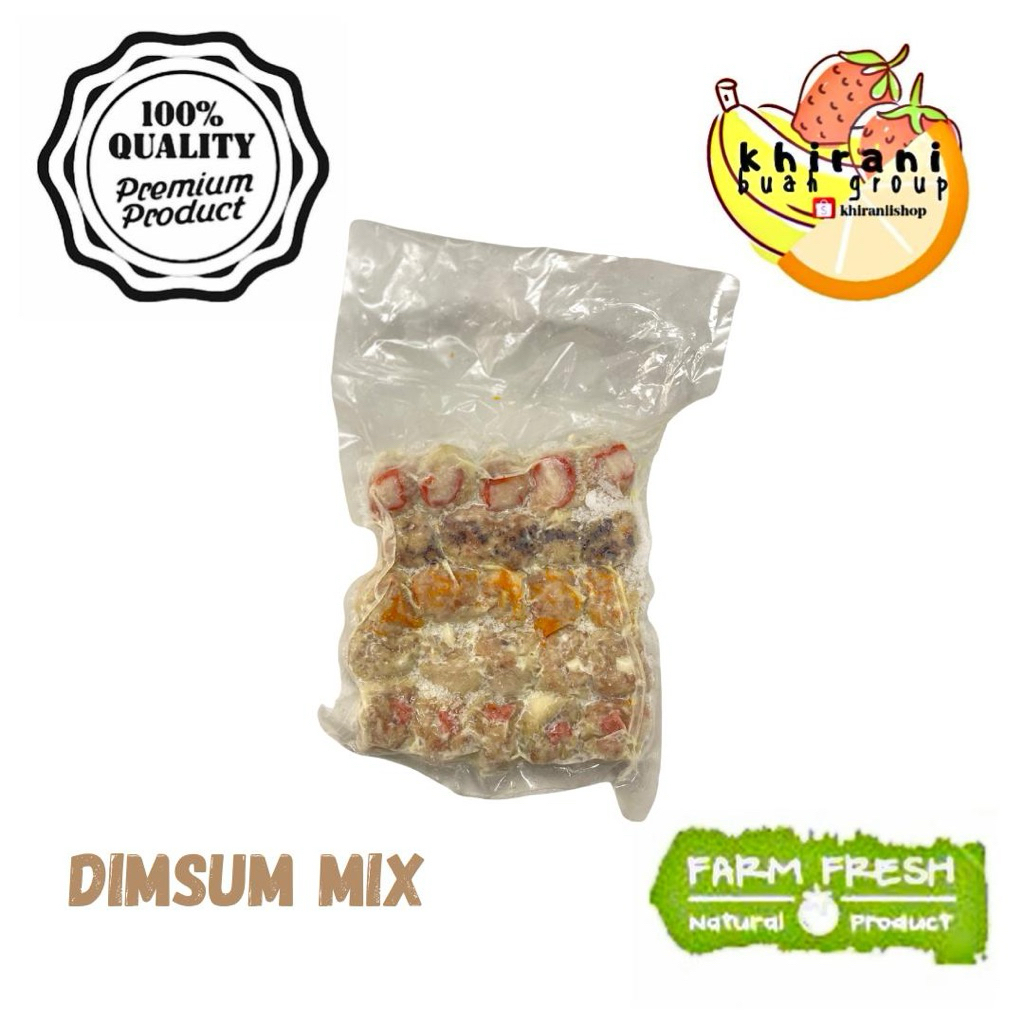 

Frozen Food - Dimsum Mix 25 pcs + saos