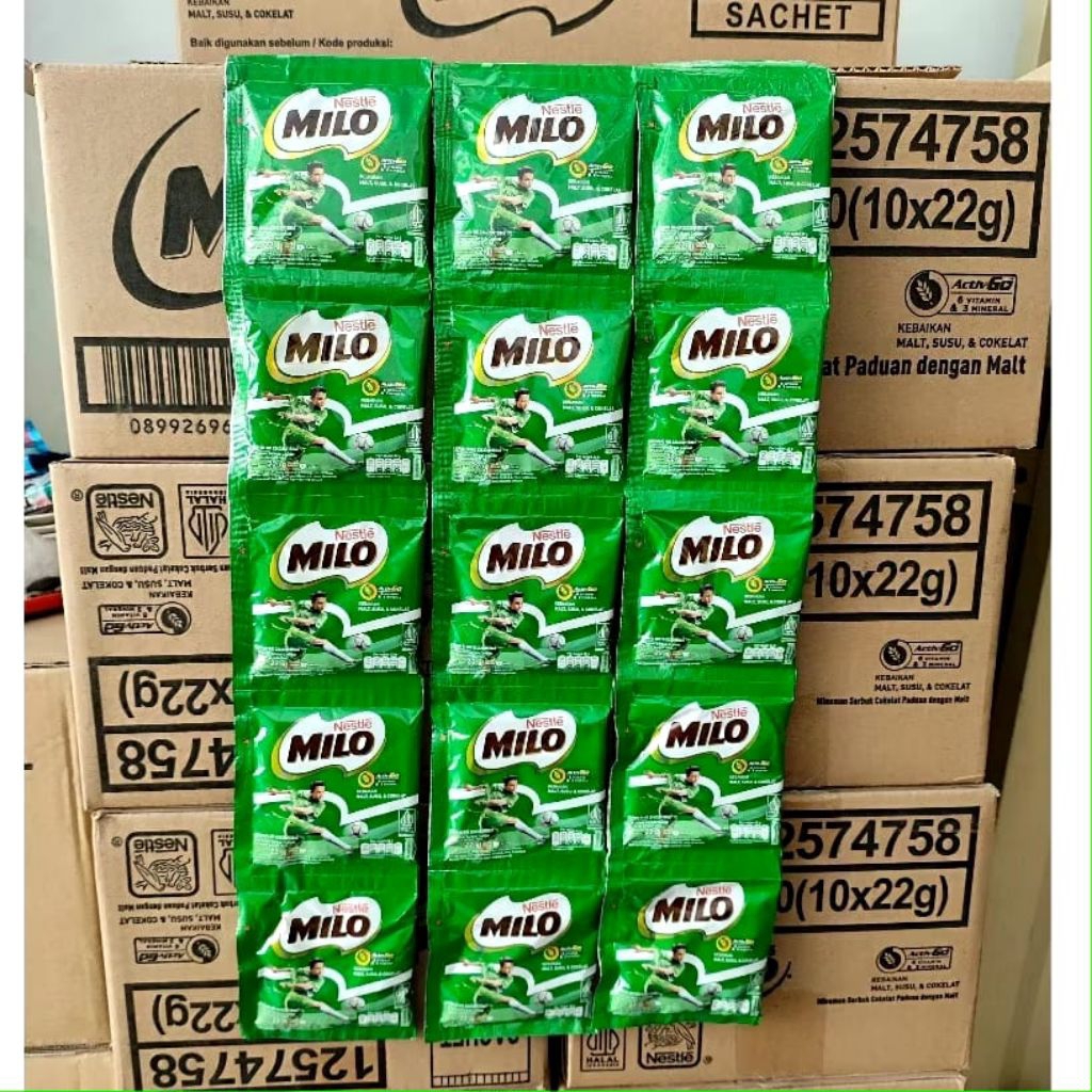 

MILO ACTIV-GO 22GRAM ISI 10 SACHET