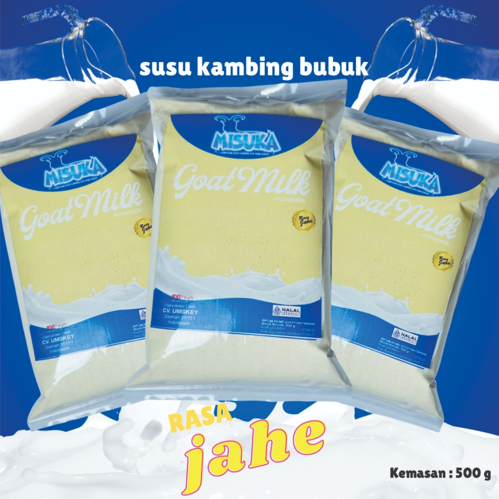 

Susu Kambing Bubuk Jahe 500 g