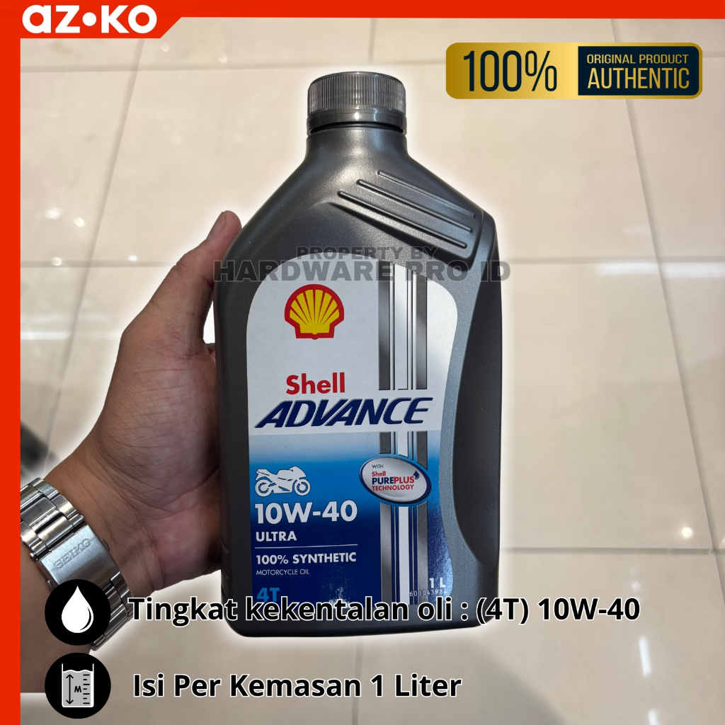 Oli Shell Advance Ultra 10W40 Shell Advance Oli Mesin Motor Ultra 10w-40 4t