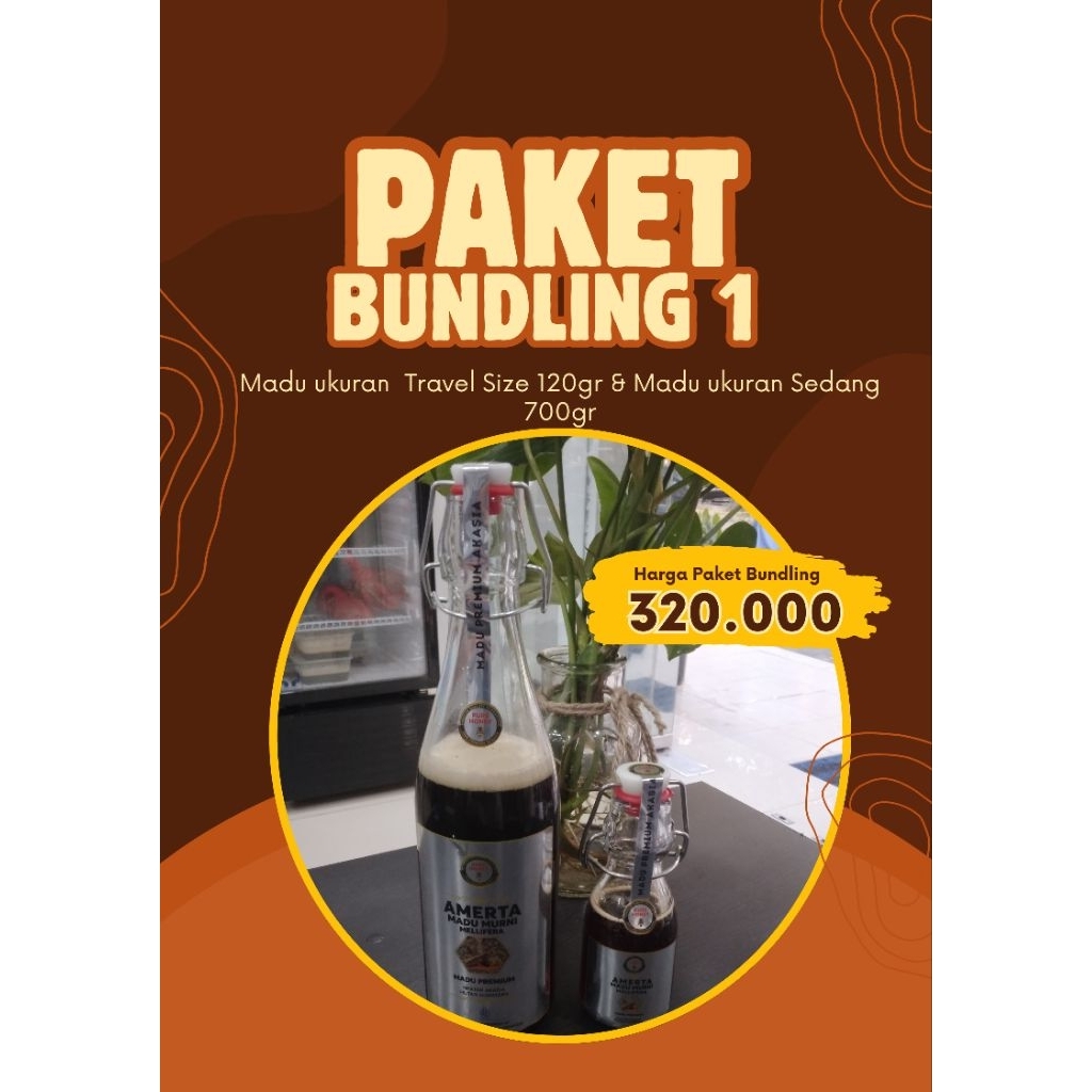 

Paket Madu Amerta Madu Murni Bundling 1