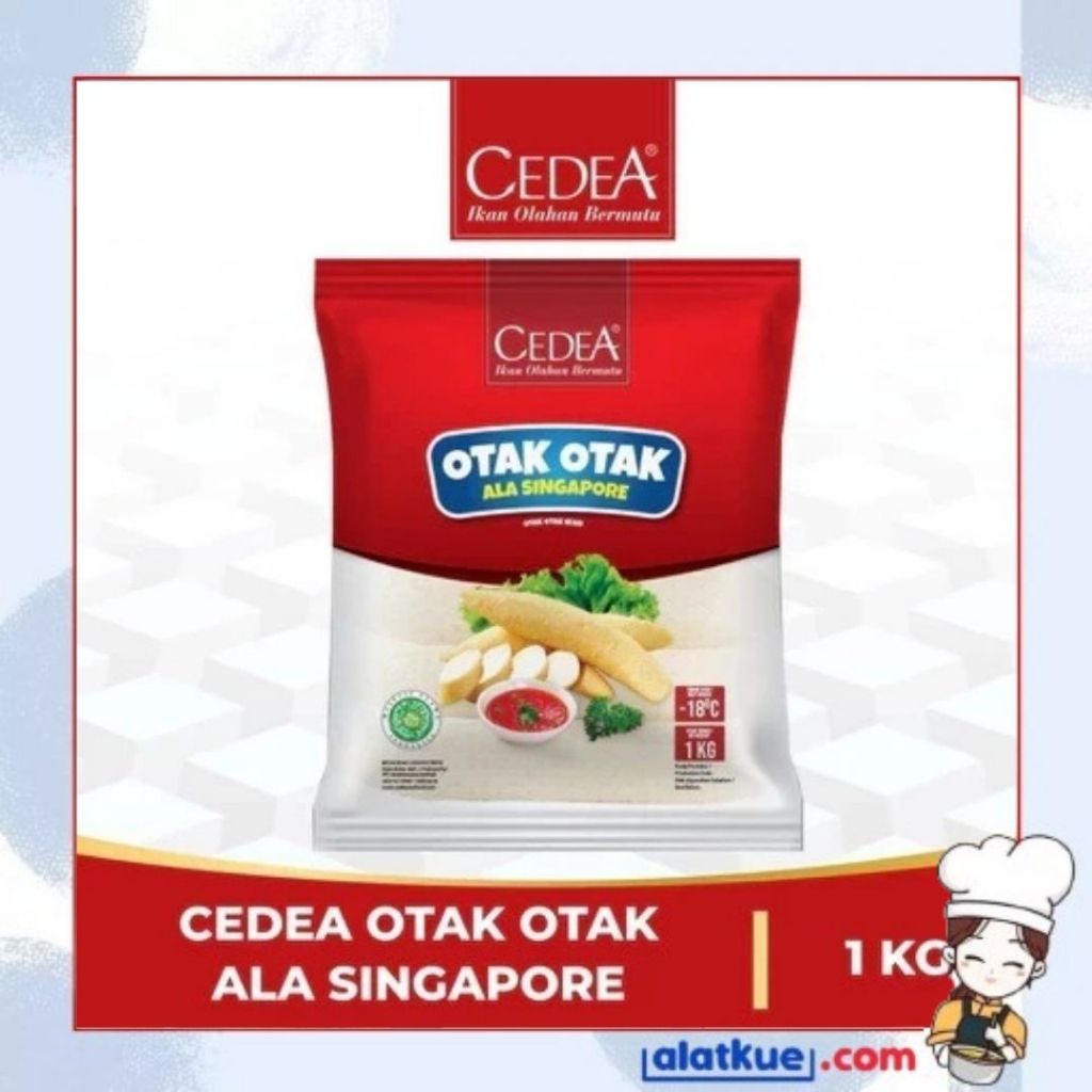 

1kg Cedea Otak Otak Singapore Frozen Food Otak Otak Ikan Halal
