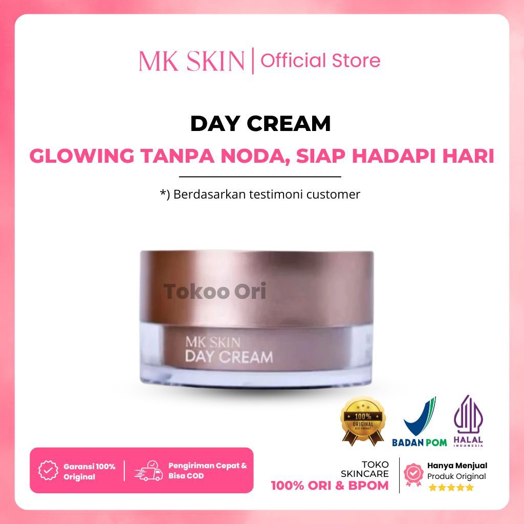 Day Cream MK Skin Skincare Official Store Original BPOM SPF Gloglowing | Daycream Day Cream Tone Up