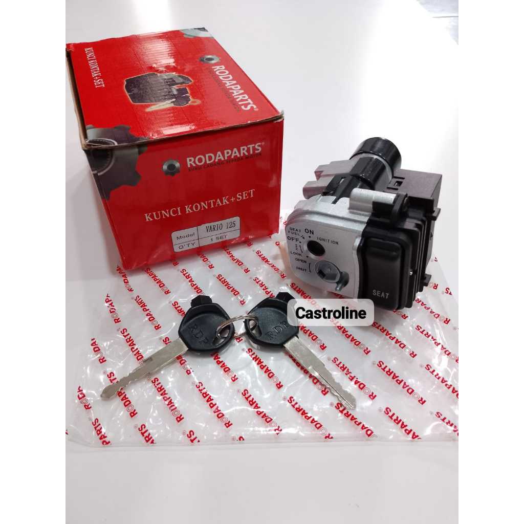 KUNCI KONTAK ASSY VARIO 125 FI / VARIO 125 TECHNO KZR KEY SET MOTOR RODAPARTS