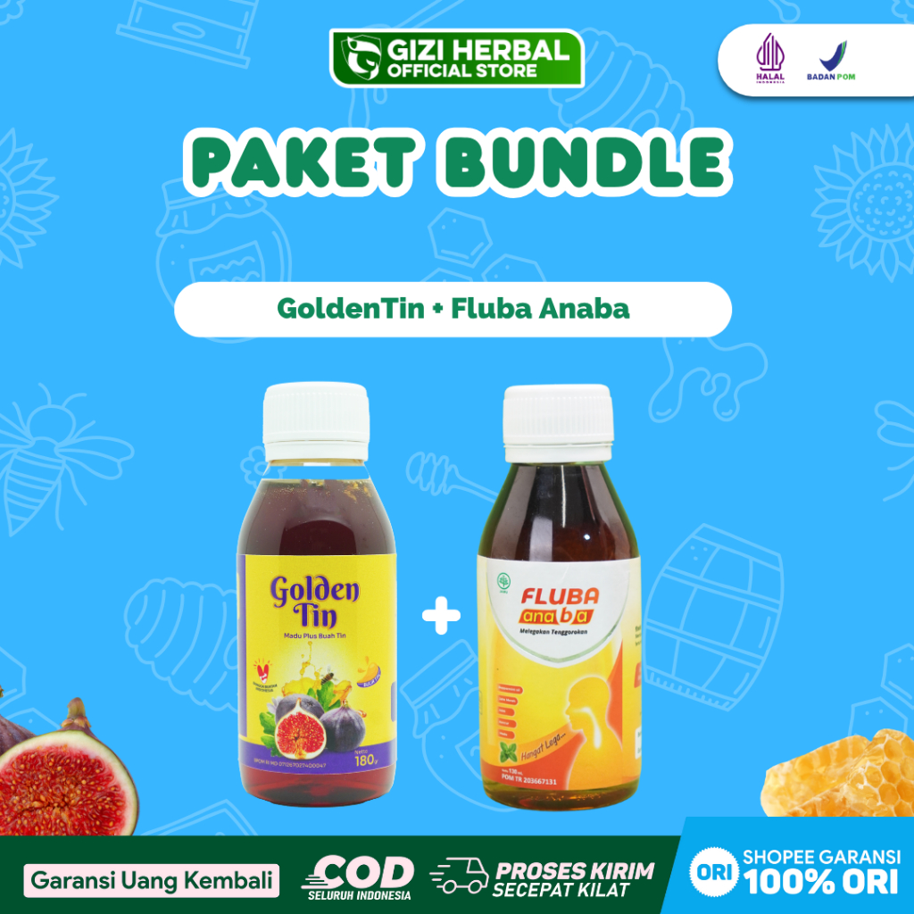 

Paket Bundle - GoldenTin plus Fluba Anaba