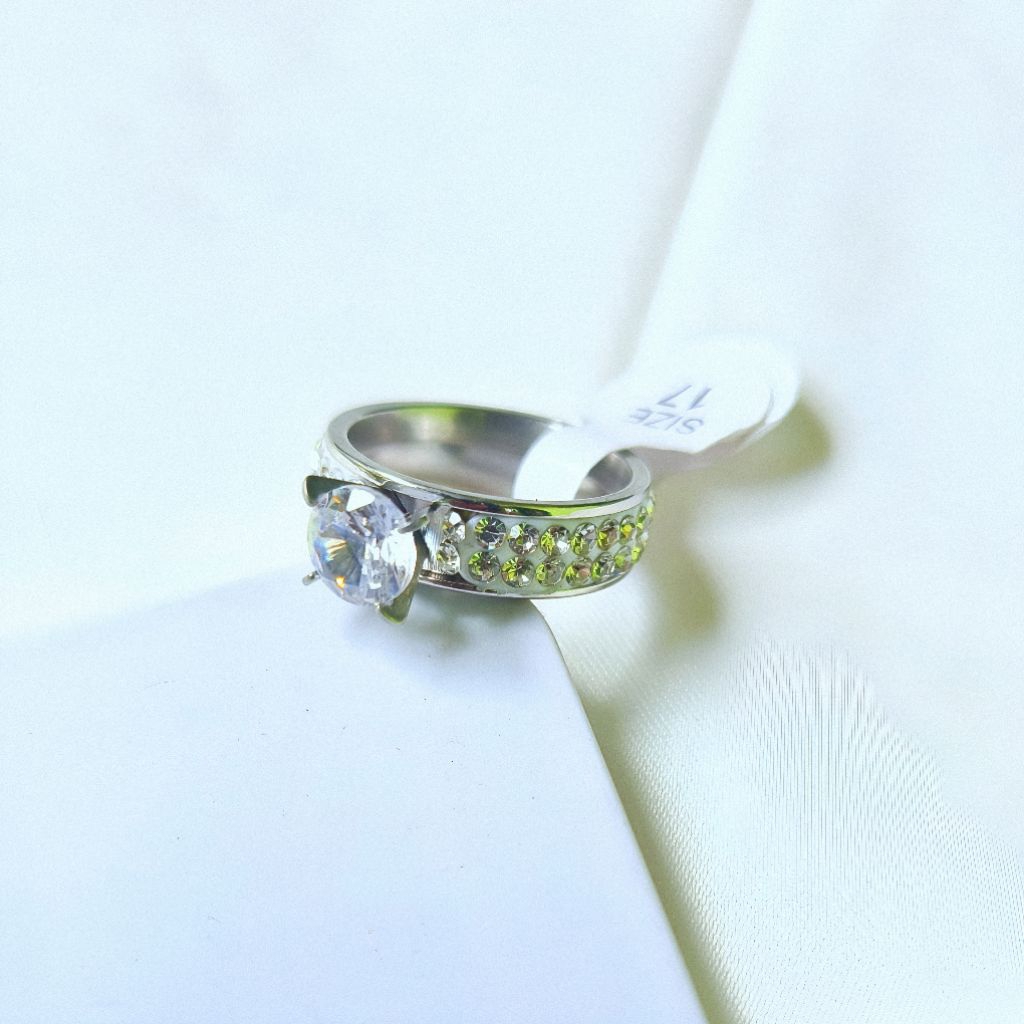 CINCIN SILVER PERMATA ZIRCON | CINCIN PERMATA SILVER | JEWELRY CINCIN SILVER