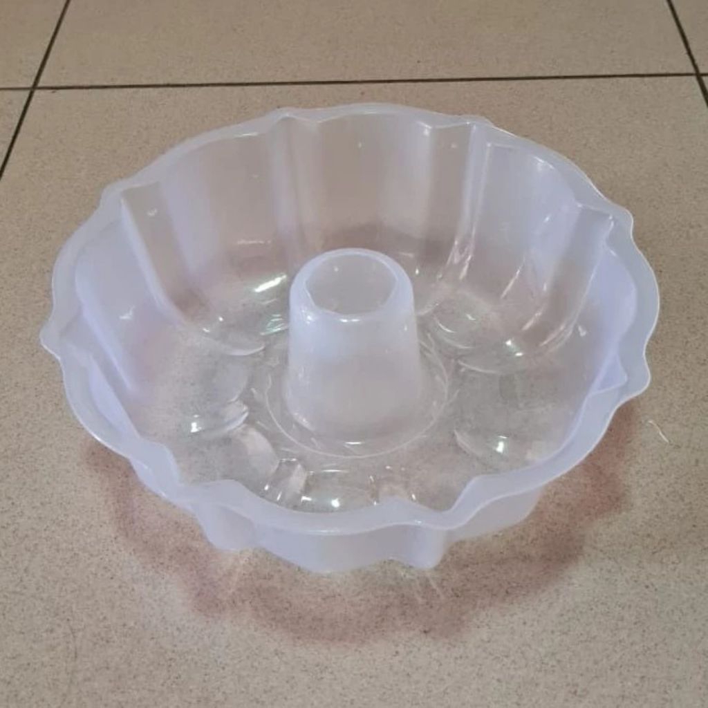 LOYANG PLASTIK CETAKAN AGAR-AGAR / PUDING / JELLY JUMBO TRANSPARAN