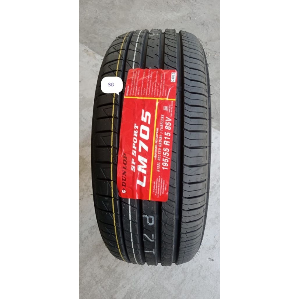 DUNLOP SP SPORT LM705 195 55 R15 (BALENO, AERIO, AVEGA)