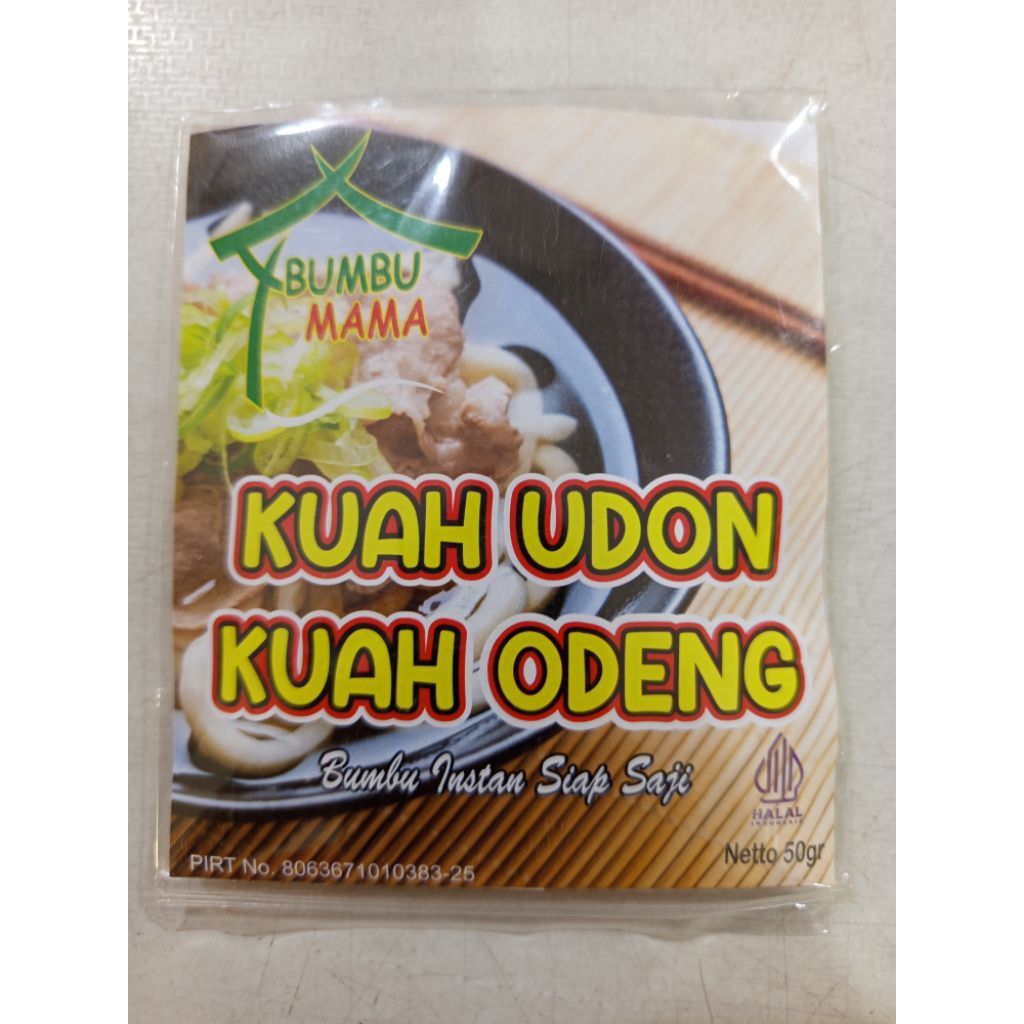 

BUMBU MAMA kuah udon 50gram
