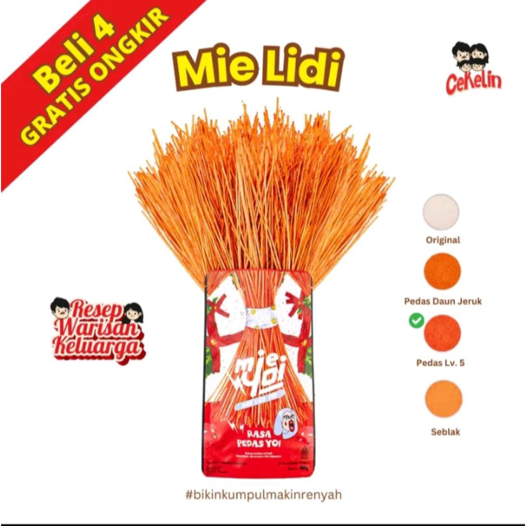

Mie lidi cekelin
