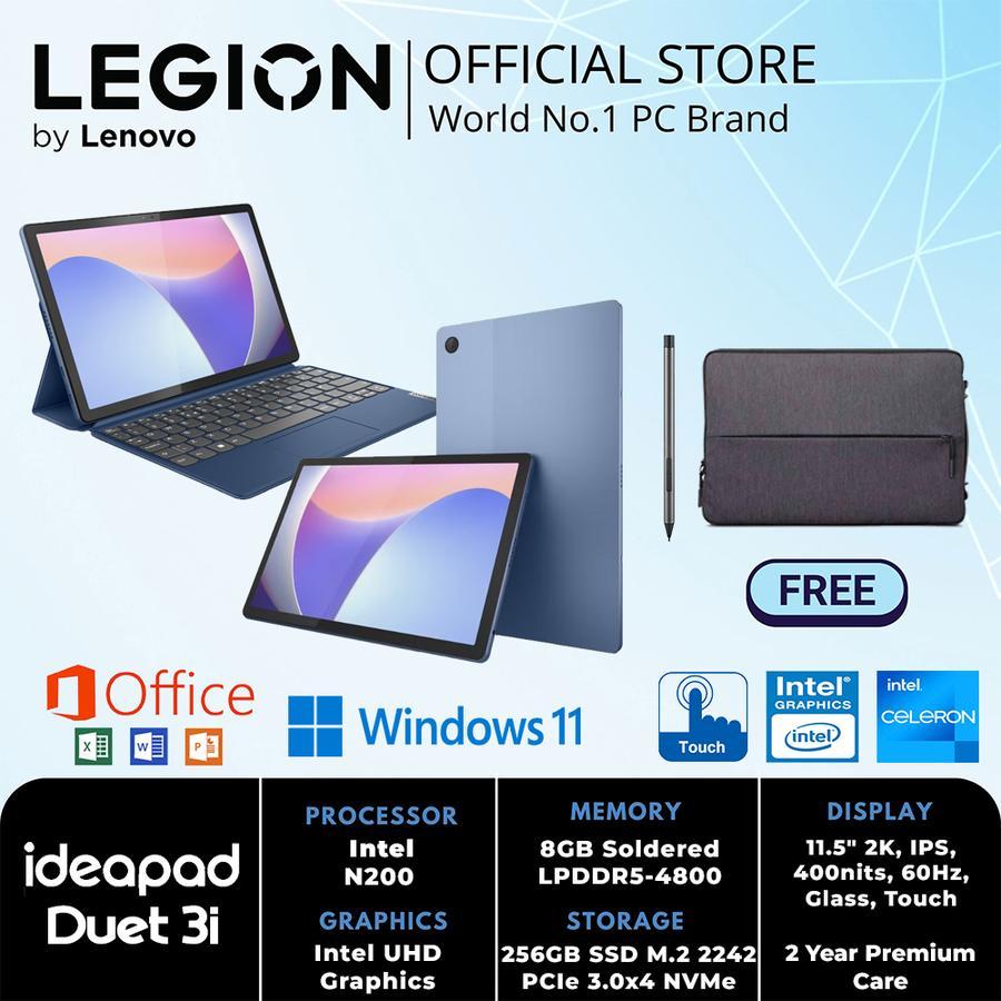 LENOVO IDEAPAD DUET 3i 11IAN8 2XID ABYSS BLUE N200 8GB 256GB W11+OHS 2021