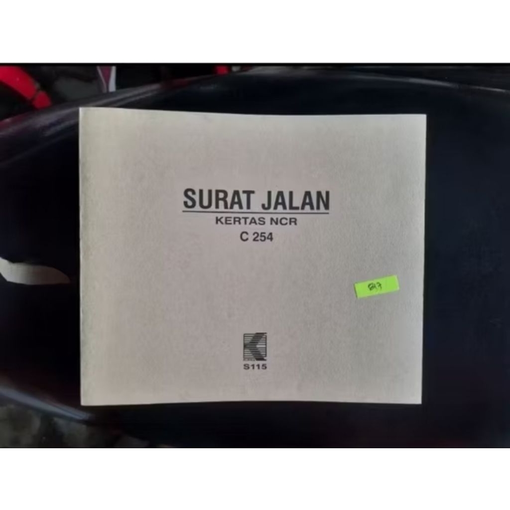 

Surat Jalan 4 Ply NCR Kurnia 1/2 Folio Rangkap 4