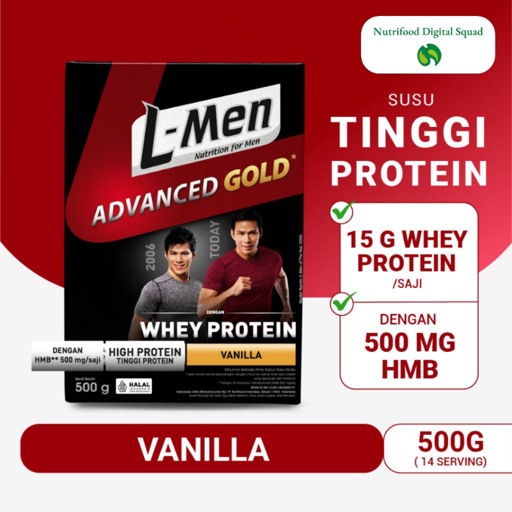 

L-Men Advanced Gold Vanilla 500gr
