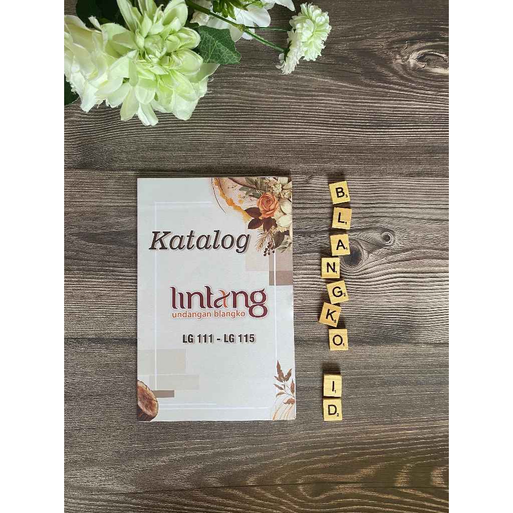 Katalog Blanko Undangan Lintang 111-115