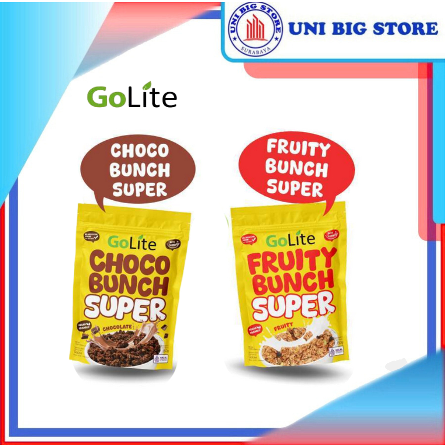 

Go Lite Breaky Bites Fruity Choco Bunch 150 g Vegan Friendly