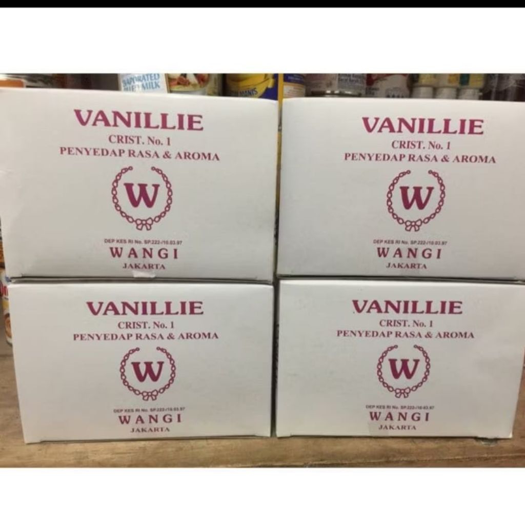 

Vanillie w Christ no.1 penyedap rasa dan aroma