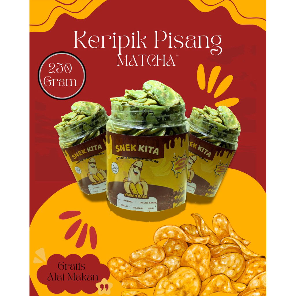 

KeripikPisangMatcha