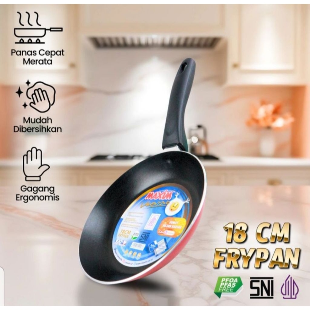 Teflon maxim valentino anti lengket 18cm