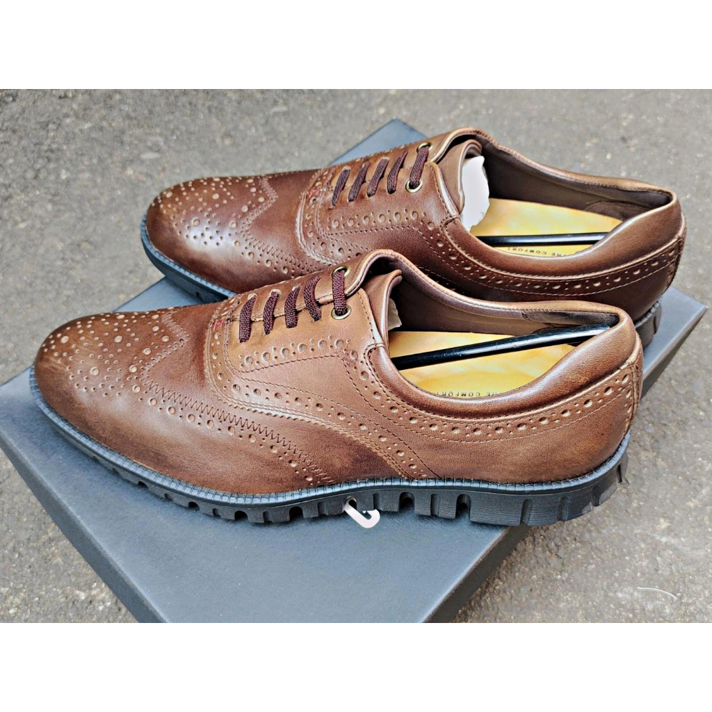 Gino Mariani Zenon 7 DK Brown - Sepatu Kasual Pria