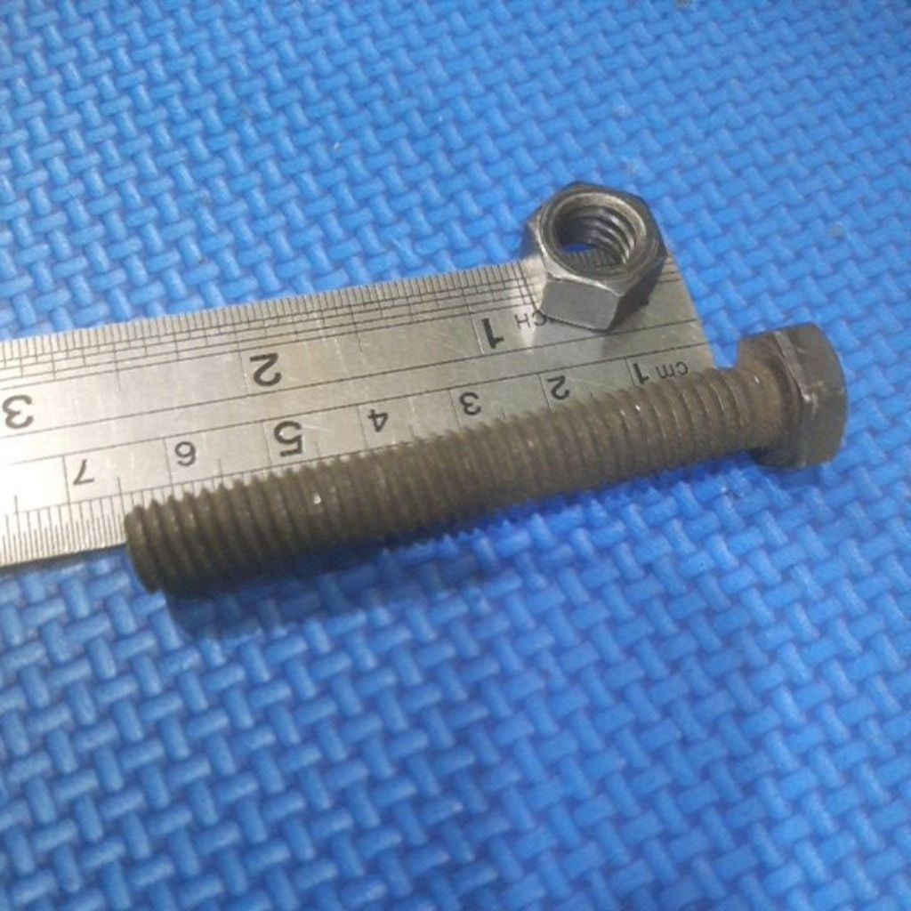 baut 14 kasar atau 3/8 panjang 6.3cm k14