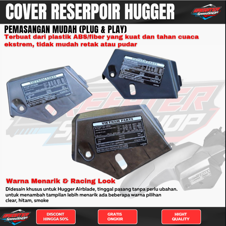 COVER RESERVOIR HUGGER AIRBLADE TUTUP HUGGER AIRBLADE VIETNAMPARTS